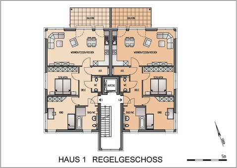 Haus 1 Regelgeschoss - Mehrfamilienhaus in 58285 Gevelsberg mit 674m² als Kapitalanlage kaufen