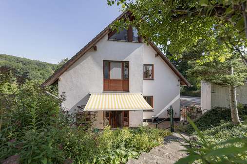 Außenansicht Außenansicht - Doppelhaushälfte in 58256 Ennepetal mit 143m² kaufen