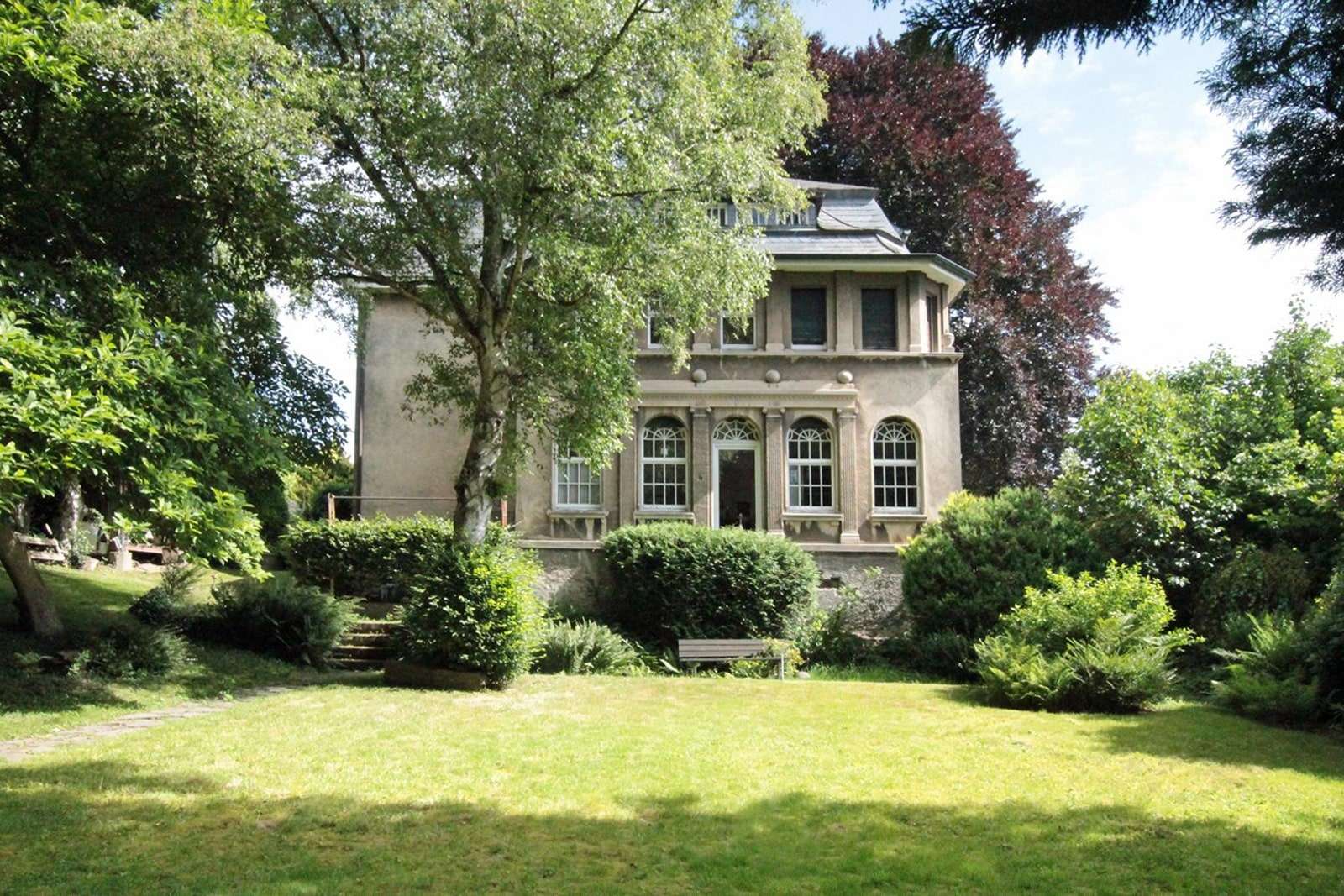 Gartenansicht Gartenansicht - Zweifamilienhaus in 58300 Wetter mit 324m² kaufen