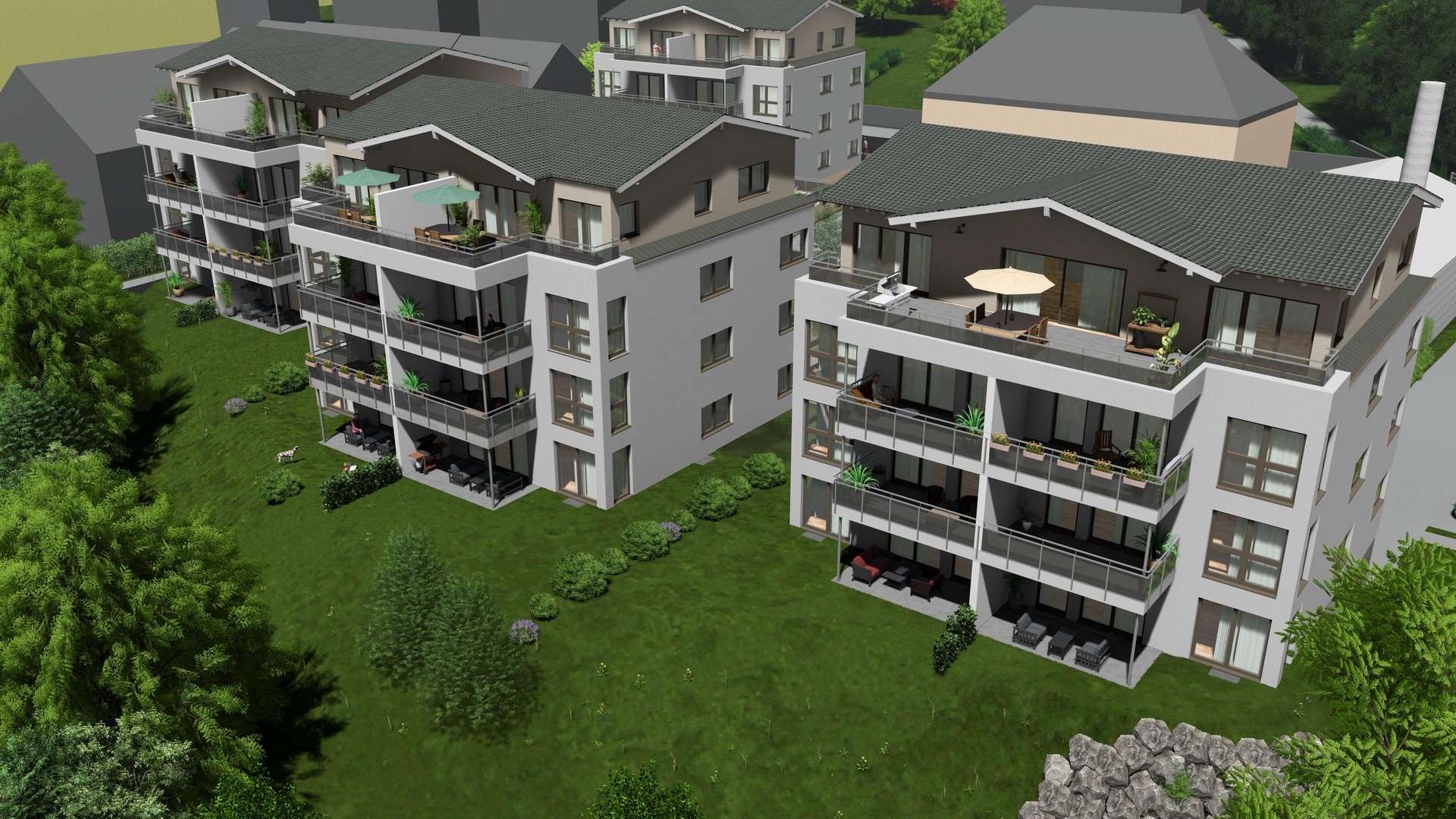 Visualisierung - Penthouse-Wohnung in 58285 Gevelsberg mit 146m² kaufen