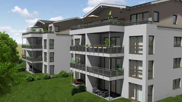 Visualisierung 003 - Penthouse-Wohnung in 58285 Gevelsberg mit 146m² kaufen