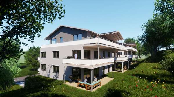 Gartenseite Gartenseite - Erdgeschosswohnung in 58300 Wetter mit 101m² als Kapitalanlage kaufen