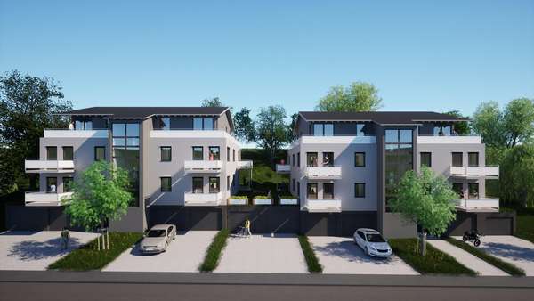 Straßenseite Straßenseite - Erdgeschosswohnung in 58300 Wetter mit 101m² kaufen