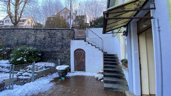 Terrasse / Eingang UG - Wohnung in 58762 Altena mit 201m² kaufen