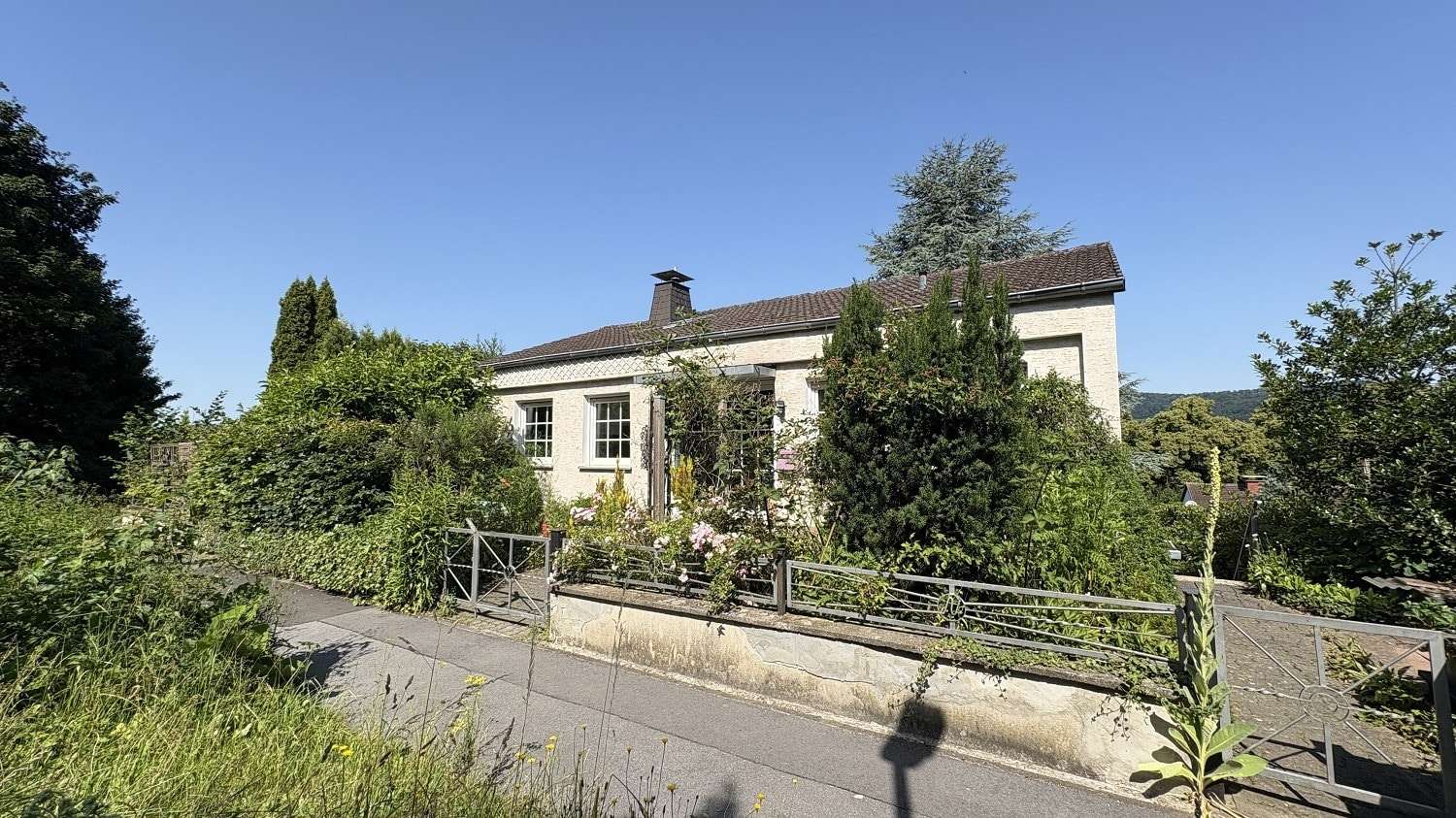 Hausansicht mit Vorgarten Hausansicht mit Vorgarten - Einfamilienhaus in 58802 Balve mit 132m² kaufen