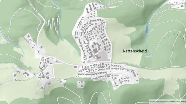 Stadtplan - Grundstück in 58762 Altena mit 732m² kaufen