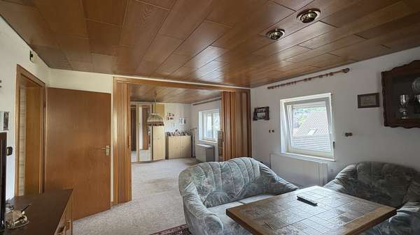 Wohn-Esszimmer Wohn-Esszimmer - Doppelhaushälfte in 58809 Neuenrade mit 91m² kaufen