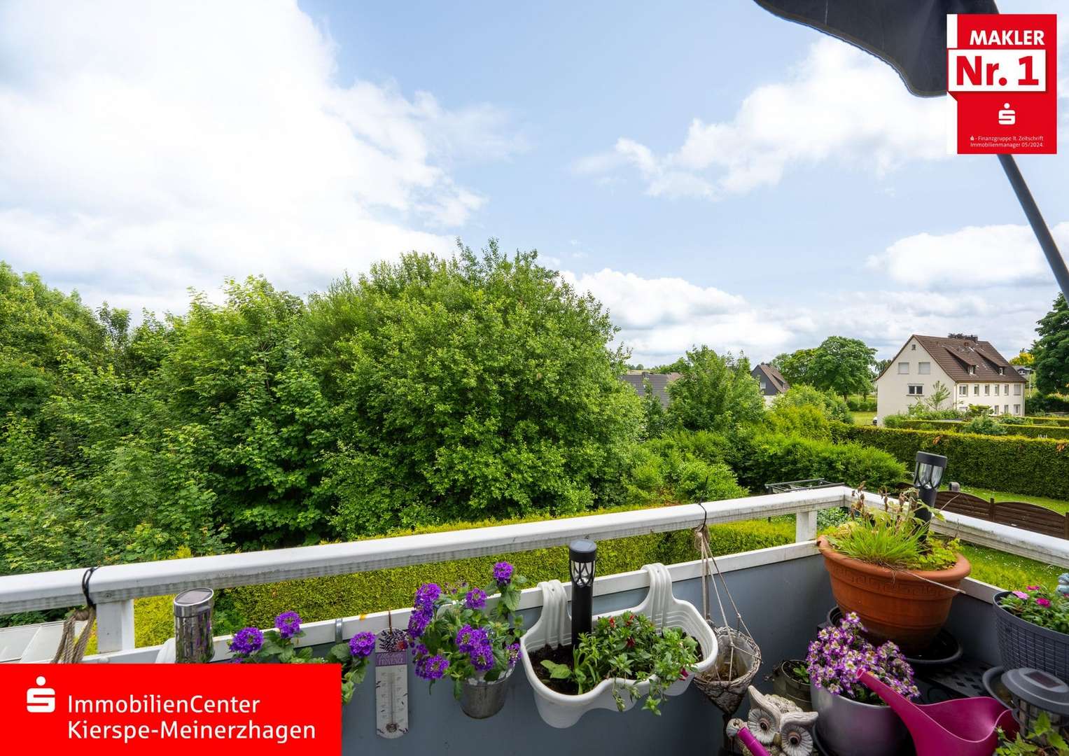 Weitblick aus dem Balkon! Weitblick aus dem Balkon! - Doppelhaushälfte in 58540 Meinerzhagen mit 104m² kaufen