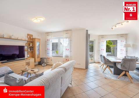 Wohn- und Esszimmer - Doppelhaushälfte in 58540 Meinerzhagen mit 110m² kaufen