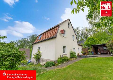 Seitenansicht Rückseite - Einfamilienhaus in 58566 Kierspe mit 135m² kaufen