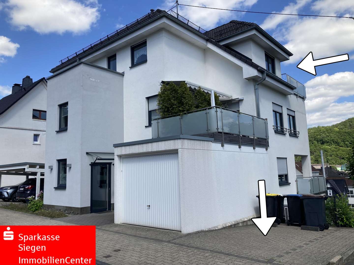 Straßenansicht Straßenansicht - Dachgeschosswohnung in 57078 Siegen mit 82m² kaufen