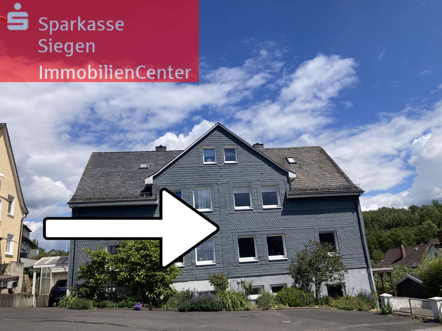 Straßenansicht Straßenansicht - Doppelhaushälfte in 57074 Siegen mit 129m² kaufen