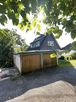 Garagenansicht Garagenansicht - Einfamilienhaus in 57072 Siegen mit 129m² kaufen