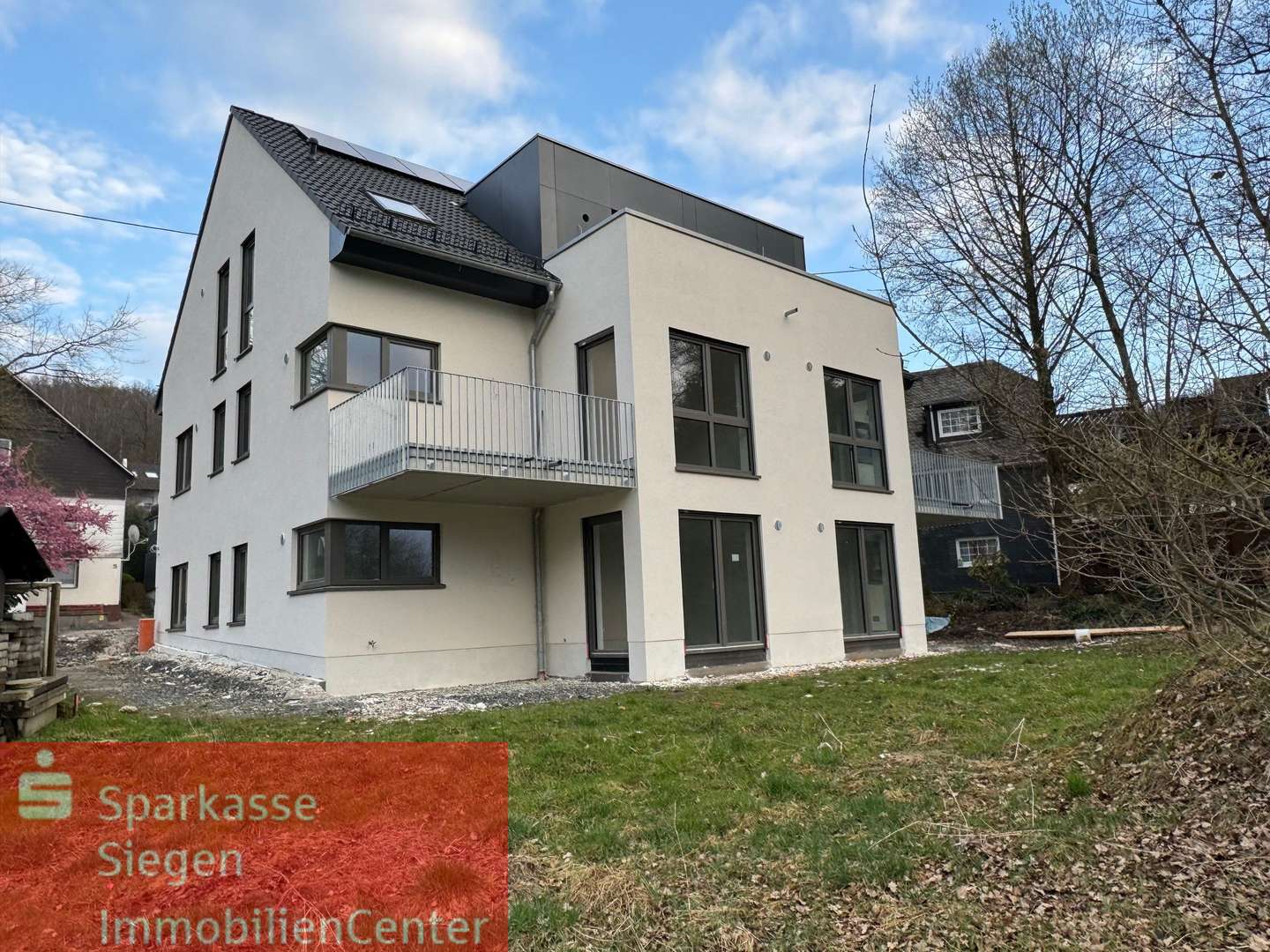 Gartenansicht - Erdgeschosswohnung in 57074 Siegen mit 67m² kaufen