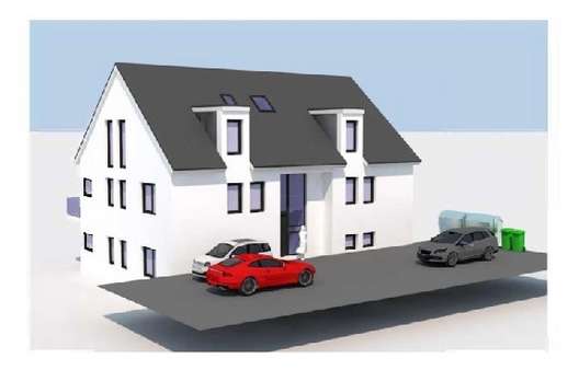 Straßenansicht 3D - Dachgeschosswohnung in 57074 Siegen mit 118m² kaufen