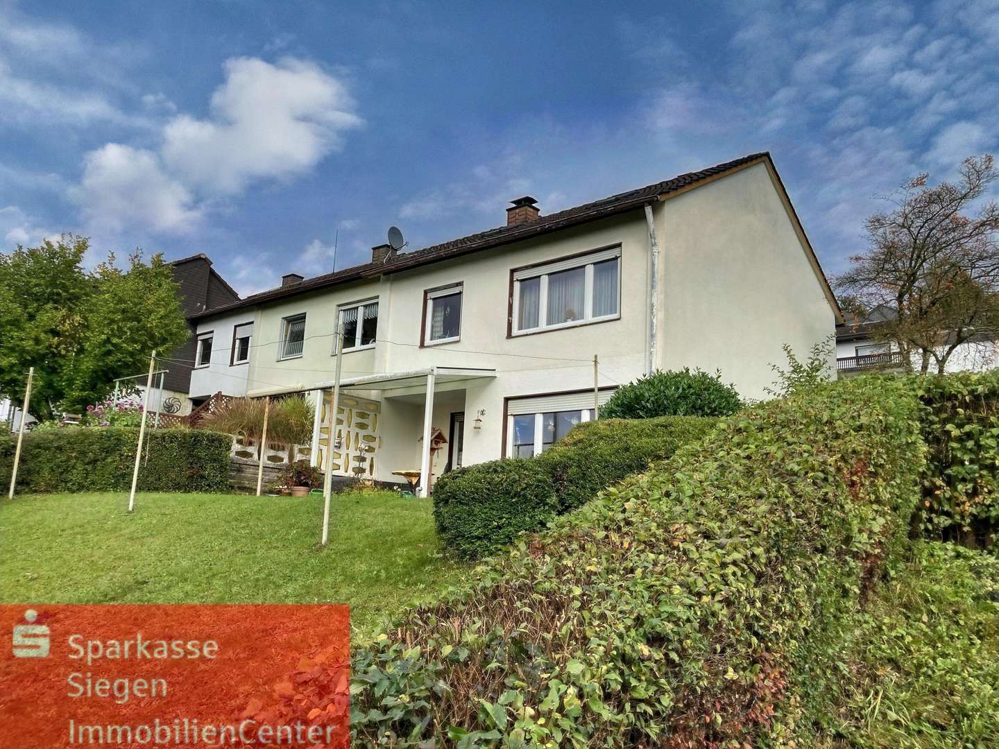 Gartenansicht Gartenansicht - Reihenendhaus in 57223 Kreuztal mit 89m² kaufen