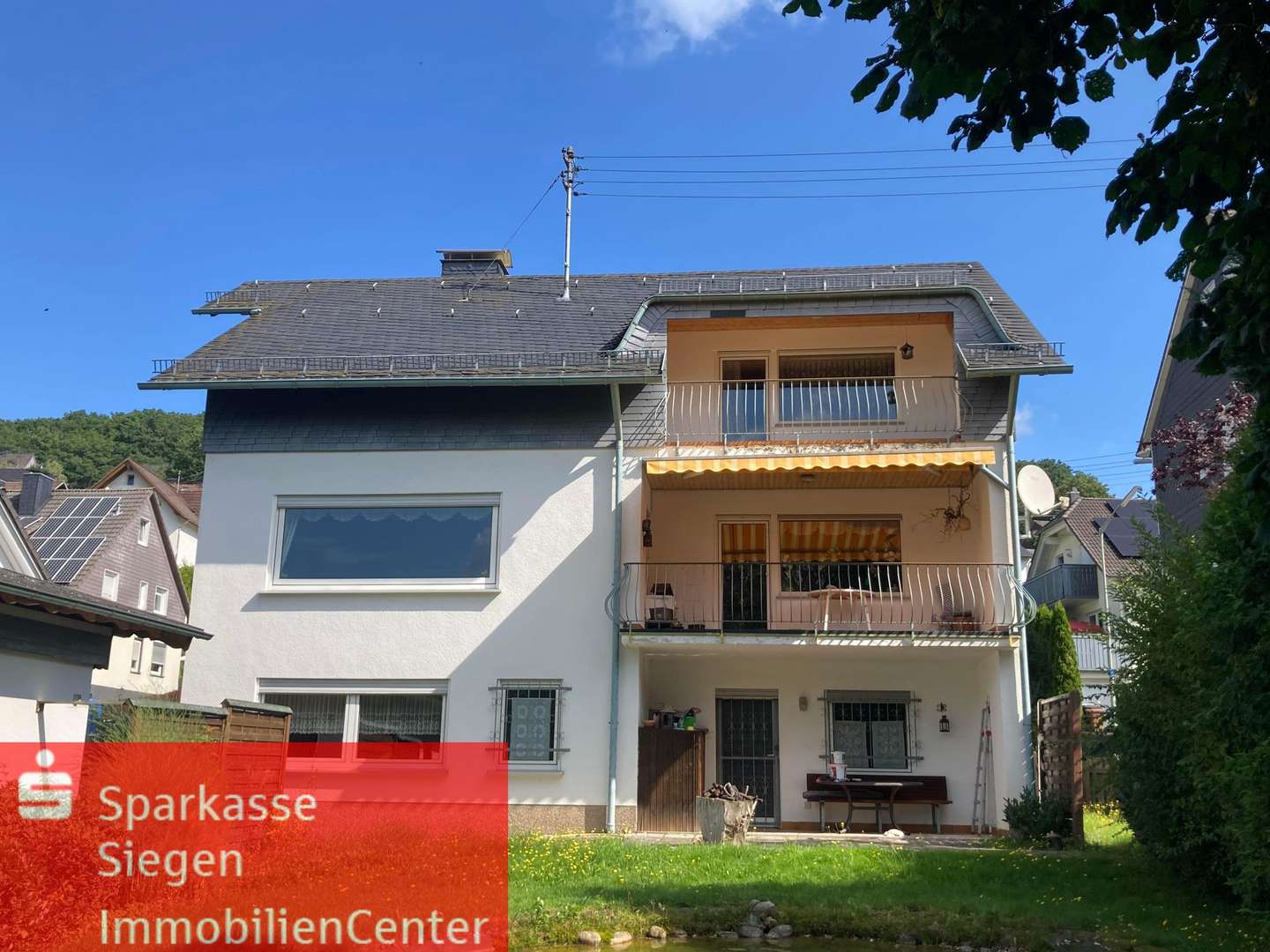 Freistehendes Einfamilienhaus mit Doppelgarage - Einfamilienhaus in 57234 Wilnsdorf mit 155m² kaufen