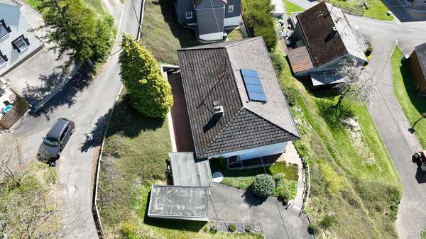 Ansicht von oben - Zweifamilienhaus in 57290 Neunkirchen mit 189m² kaufen