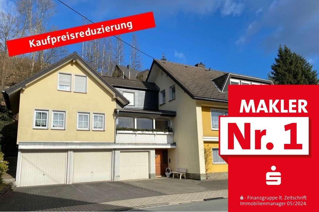 Straßenansicht - Mehrfamilienhaus in 57319 Bad Berleburg mit 242m² kaufen