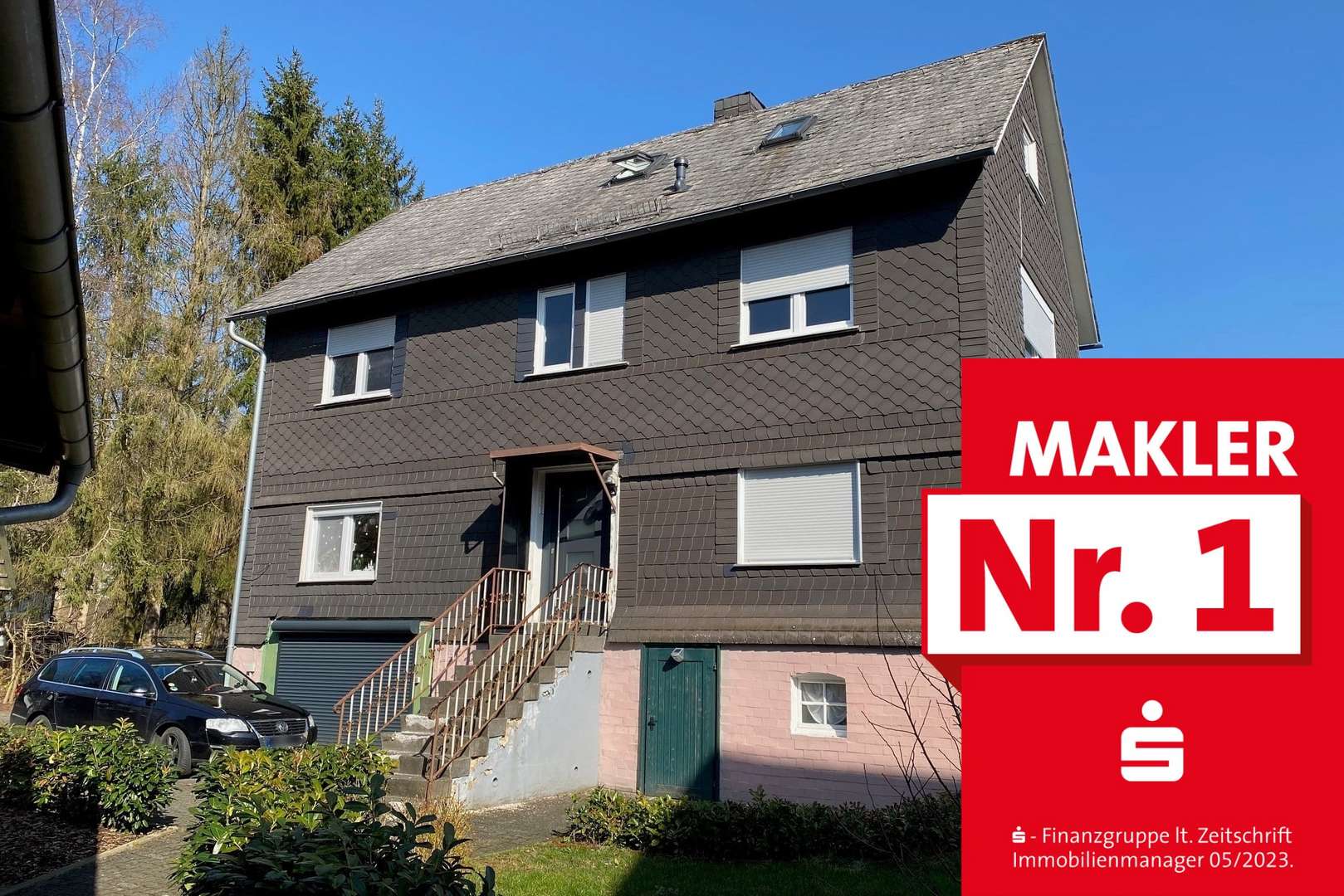 Außenansicht - Mehrfamilienhaus in 57334 Bad Laasphe mit 180m² kaufen