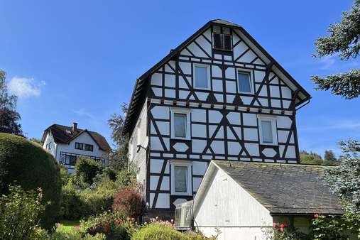 Seitenansicht - Einfamilienhaus in 57334 Bad Laasphe mit 208m² kaufen