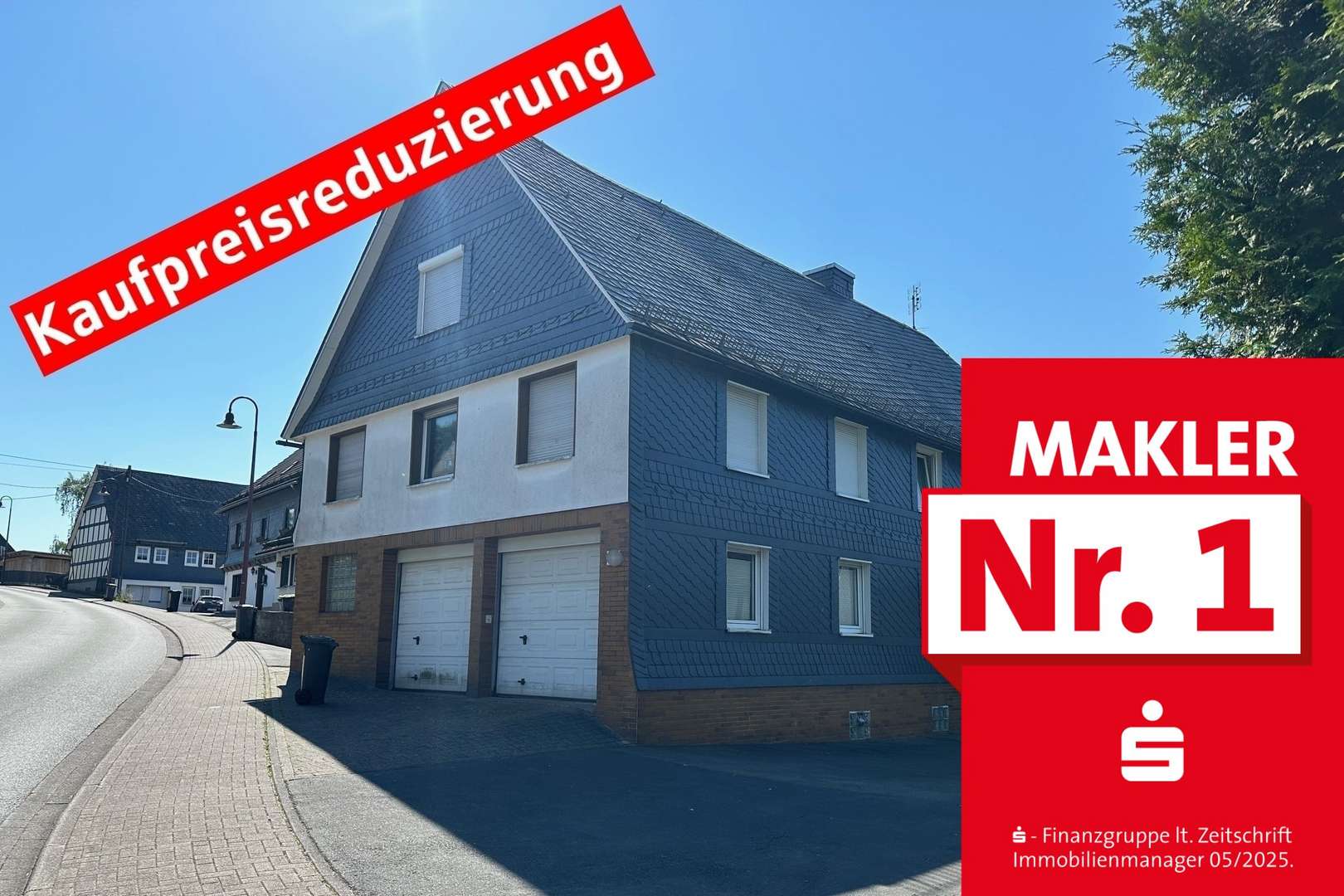Außenansicht Außenansicht - Einfamilienhaus in 57339 Erndtebrück mit 138m² kaufen