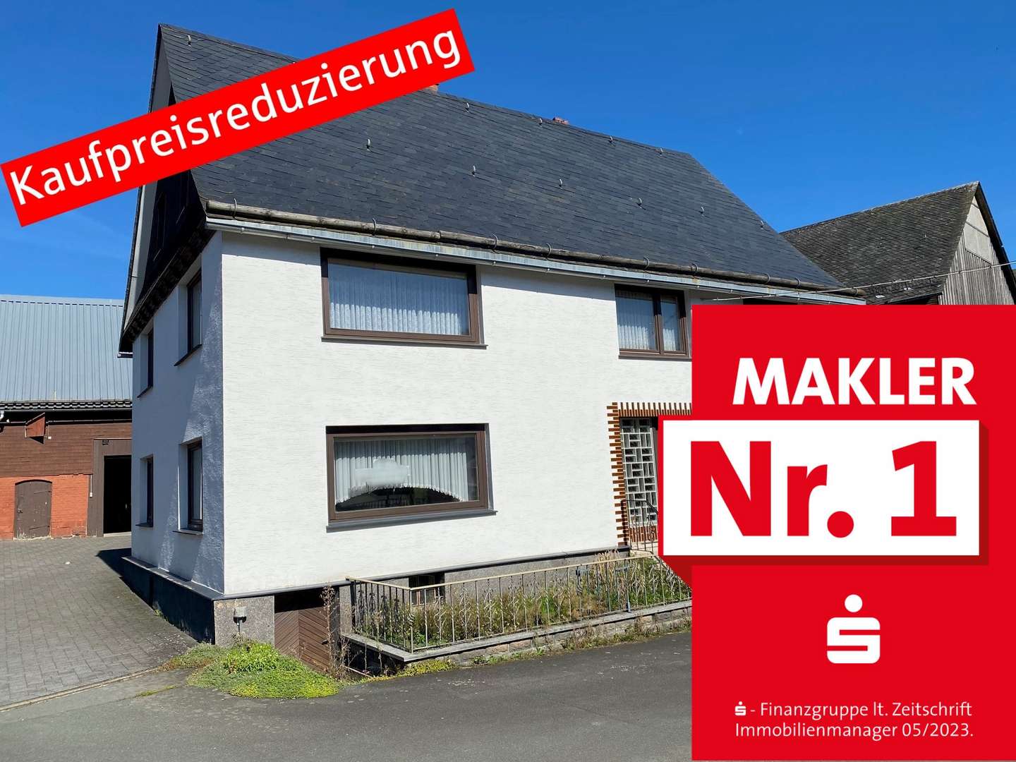 Kaufpreisreduzierung - Einfamilienhaus in 57319 Bad Berleburg mit 169m² kaufen