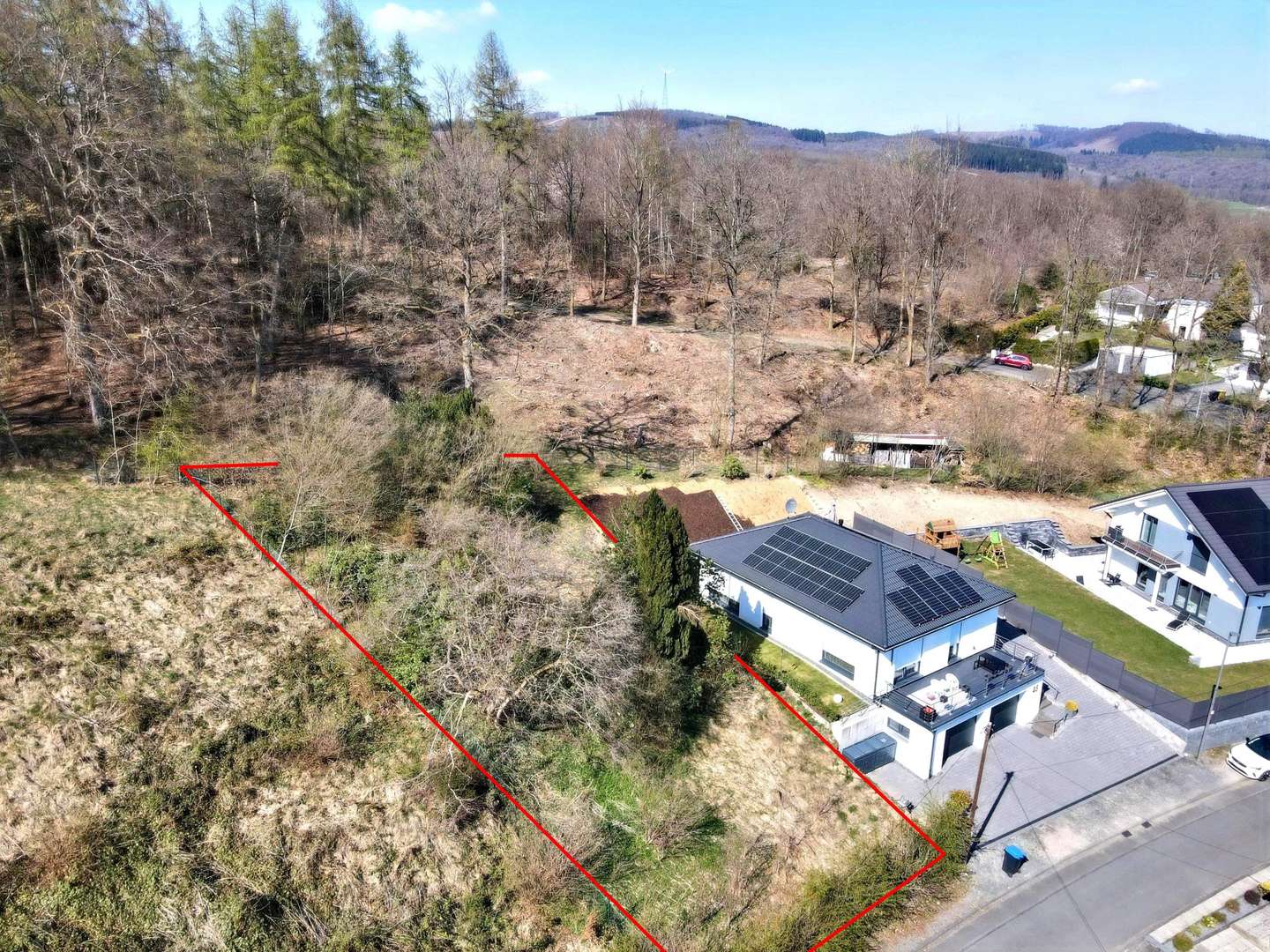 Seitenansicht Seitenansicht - Grundstück in 57223 Kreuztal mit 646m² kaufen
