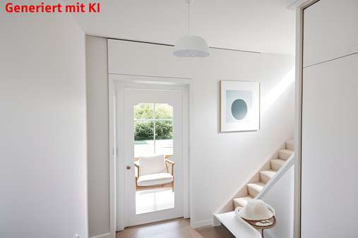 Renovierungsvorschlag Eingangsbereich - Doppelhaushälfte in 57482 Wenden mit 86m² kaufen