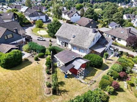 Rückansicht Rückansicht - Erdgeschosswohnung in 57482 Wenden mit 117m² kaufen