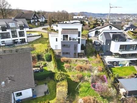 Rückansicht u. Garten - Einfamilienhaus in 57462 Olpe mit 181m² günstig kaufen