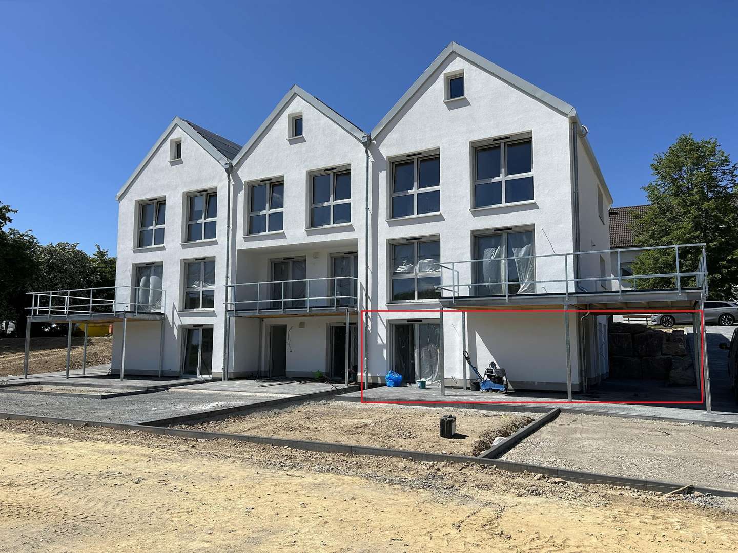 Ansicht Rückseite - Souterrain-Wohnung in 57399 Kirchhundem mit 61m² kaufen