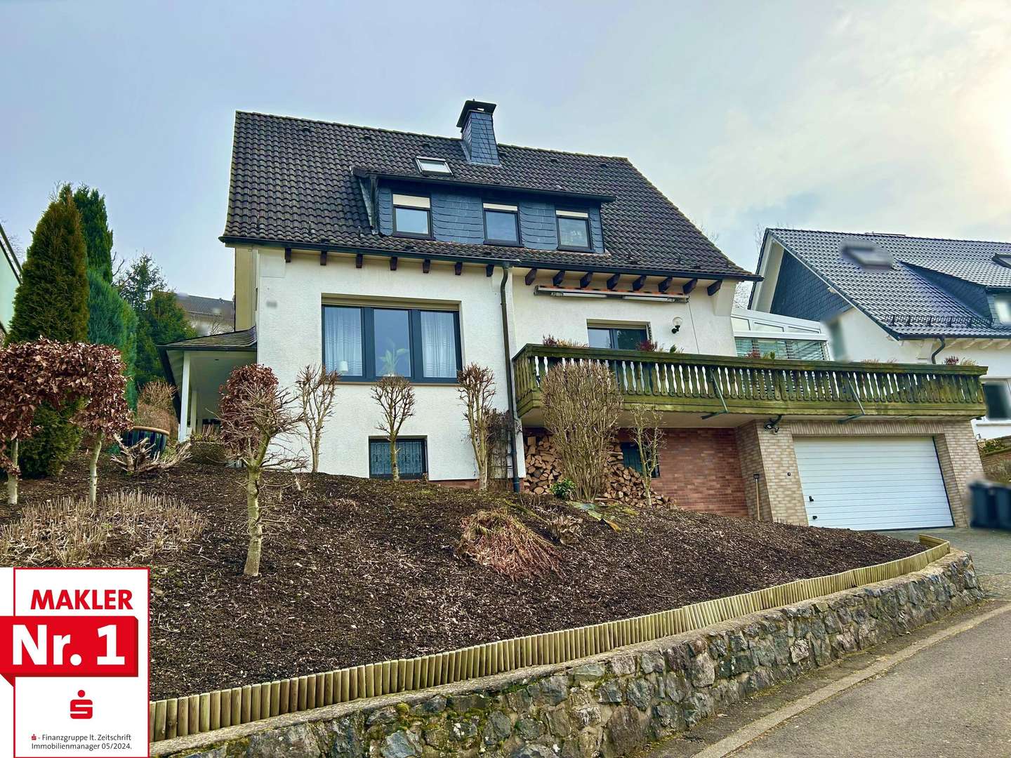Vorderansicht Vorderansicht - Zweifamilienhaus in 57439 Attendorn mit 223m² kaufen