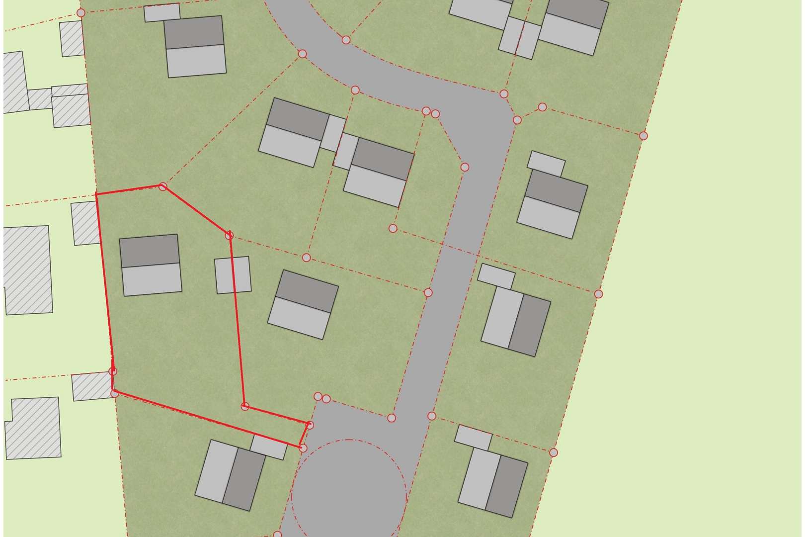 Lageplan - Grundstück in 59872 Meschede mit 863m² kaufen