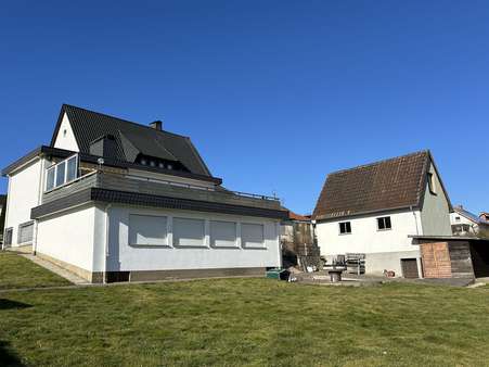 Rückansicht - Einfamilienhaus in 34414 Warburg / Scherfede mit 200m² kaufen