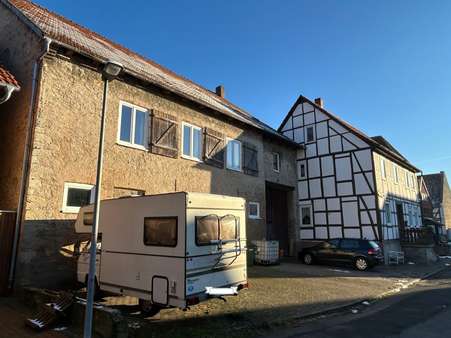 Außenansicht Außenansicht - Bauernhaus in 34479 Breuna / Wettesingen mit 188m² kaufen