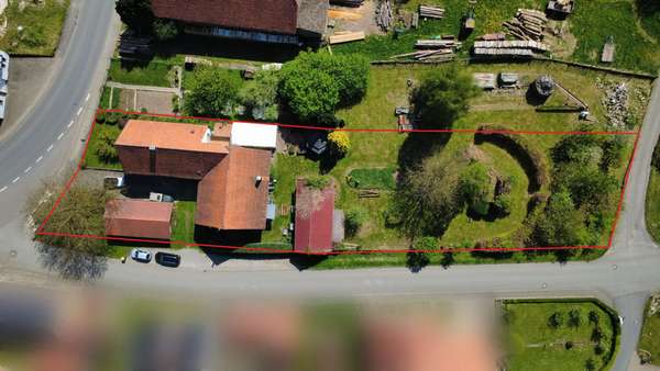 Grundstücksansicht - Einfamilienhaus in 37671 Höxter / Ovenhausen mit 235m² kaufen