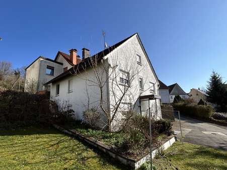 Straßenansicht - Einfamilienhaus in 32683 Barntrup / Sonneborn mit 142m² kaufen