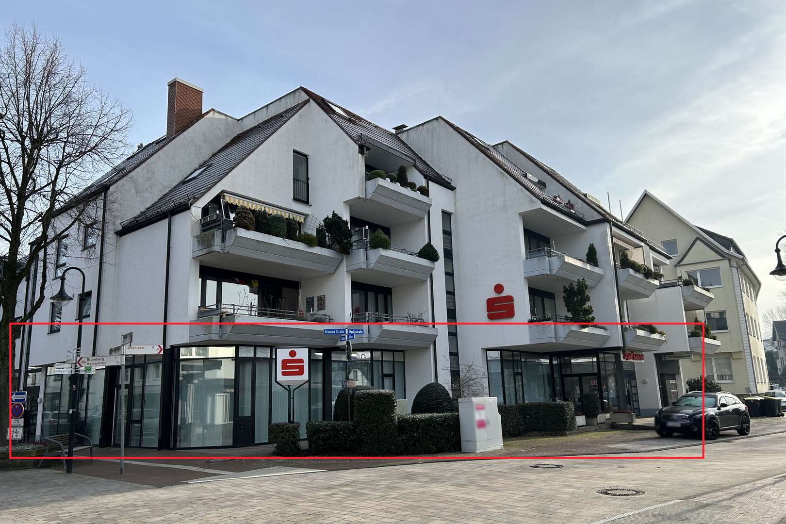Ansicht Südost - Ladenlokal in 32805 Horn-Bad Meinberg / Bad Meinberg mit 351m² mieten