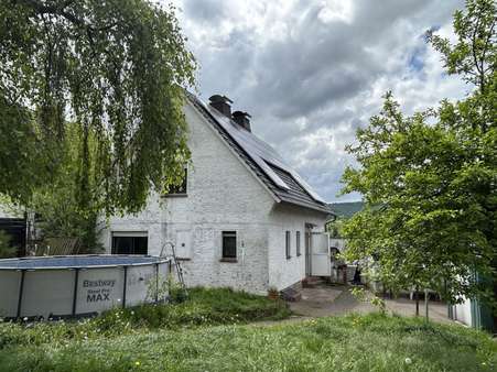 Rückansicht Rückansicht - Einfamilienhaus in 34414 Warburg / Rimbeck mit 125m² kaufen