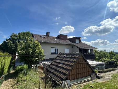 Rückansicht Rückansicht - Haus in 34414 Warburg / Daseburg mit 200m² kaufen