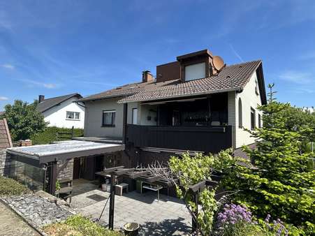 Rückansicht Rückansicht - Haus in 34414 Warburg / Daseburg mit 200m² kaufen