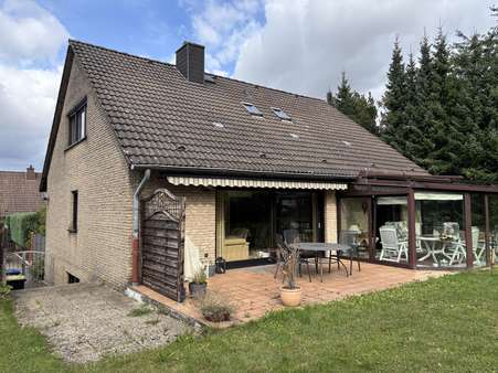 Außenansicht Außenansicht - Einfamilienhaus in 33100 Paderborn / Dahl mit 142m² kaufen