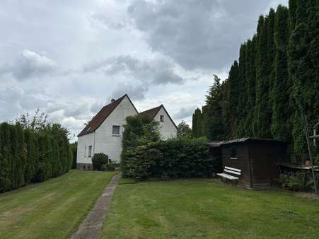Gartenansicht - Einfamilienhaus in 32825 Blomberg mit 100m² kaufen
