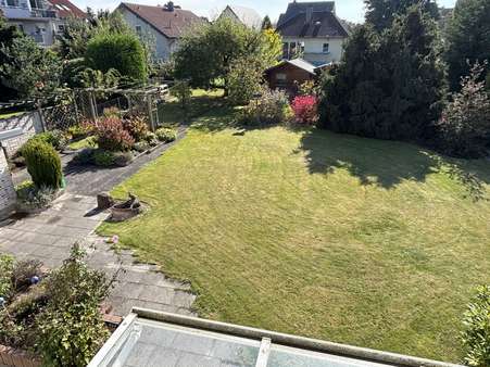 Blick vom Balkon - Einfamilienhaus in 32756 Detmold mit 130m² kaufen