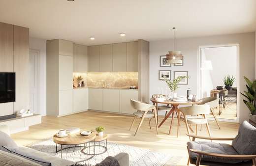 Innenvisualisierung - Dachgeschosswohnung in 32760 Detmold / Heiligenkirchen mit 101m² kaufen