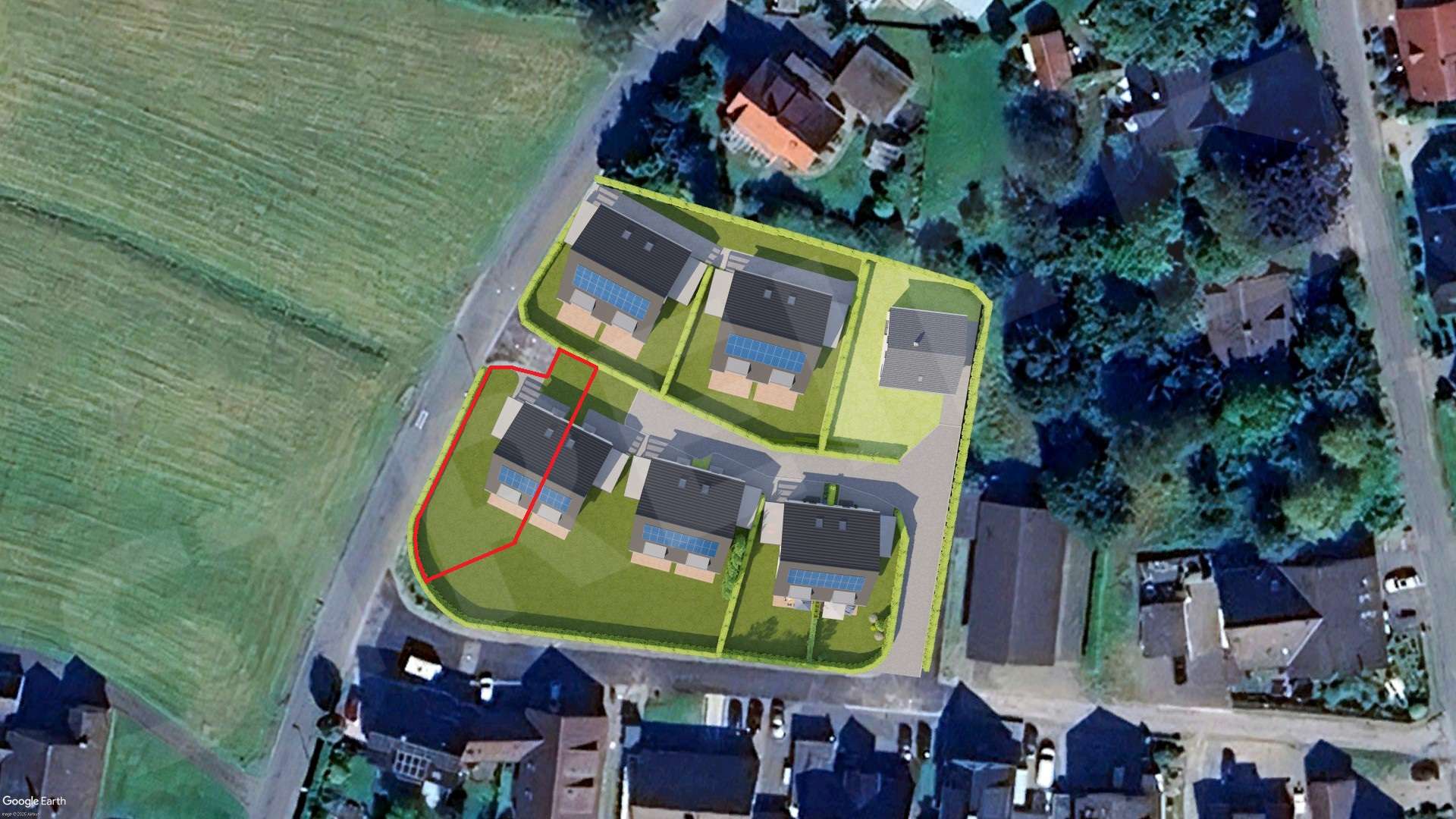 Grundstück 1 - Grundstück in 32758 Detmold / Pivitsheide mit 536m² kaufen