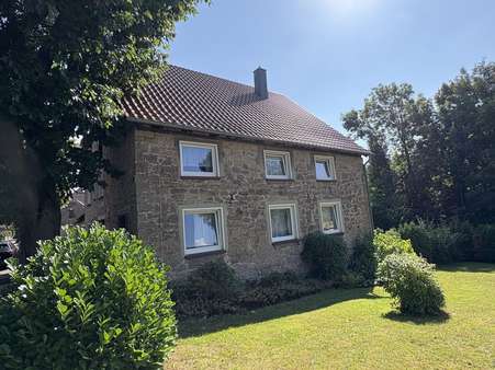 Gartenansicht Gartenansicht - Einfamilienhaus in 32825 Blomberg mit 180m² kaufen