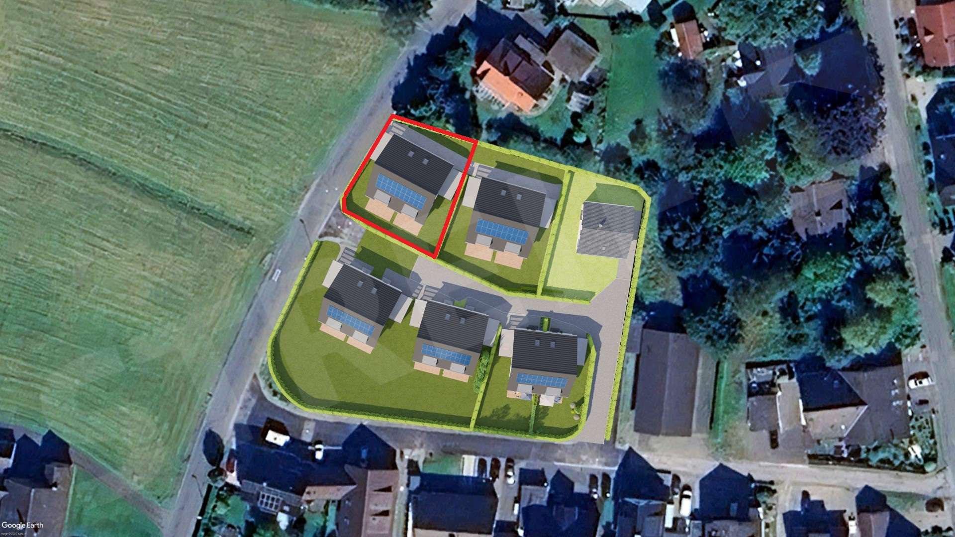 Grundstück 5 - Grundstück in 32758 Detmold / Pivitsheide mit 576m² kaufen