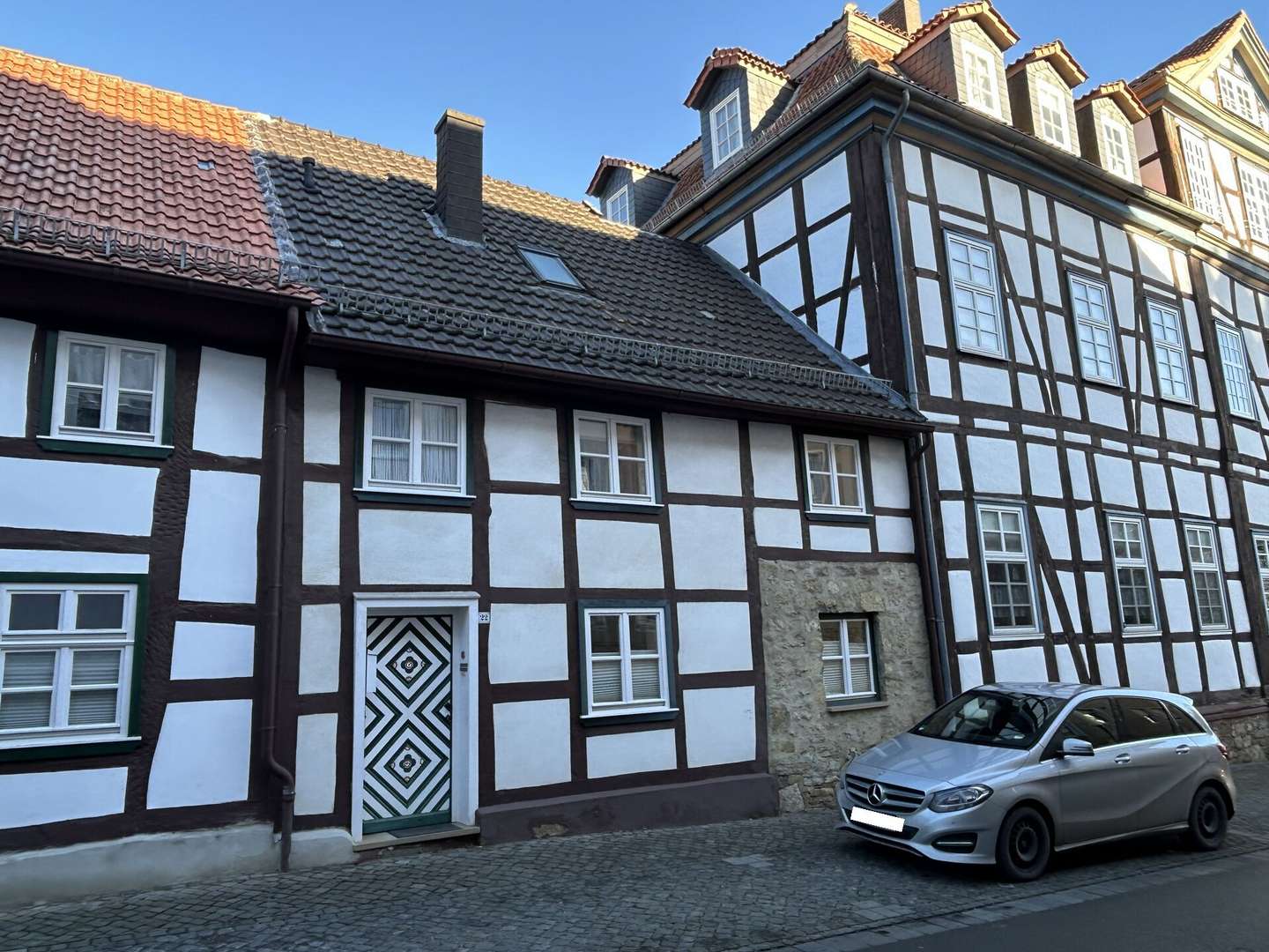 Außenansicht Außenansicht - Einfamilienhaus in 34414 Warburg mit 120m² kaufen